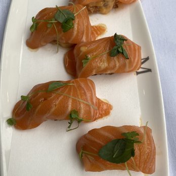 The Mark Restaurant - Crispy Salmon Sushi - very good - French Near Me - New York, New York