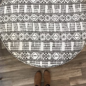 Pedro Upholstery - 36" round custom ottoman - Furniture Reupholstery Near Me - Carlsbad, California Pedro Upholstery - 36" round custom ottoman - Furniture Reupholstery Near Me - Carlsbad, California