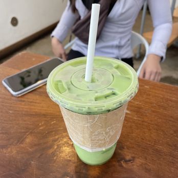 Captain + Stoker - Almond milk matcha with honey - Coffee Roasteries Near Me - Monterey, California Captain + Stoker - Almond milk matcha with honey - Coffee Roasteries Near Me - Monterey, California