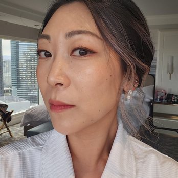 Mstudio - Hair (clean updo on short shoulder length hair) and korean style, natural makeup - Makeup Artists Near Me - Las Vegas, Nevada