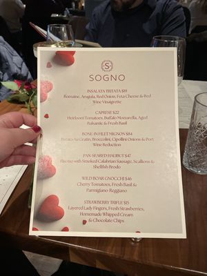 Menu photo 2 Sogno Woburn, MA