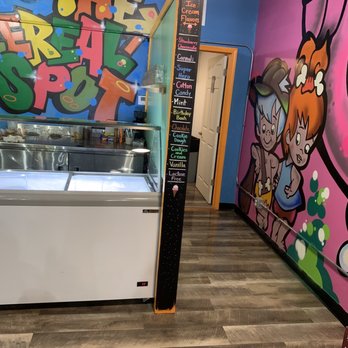 The Cereal Spot - Interior Design & Ice cream menu - Desserts Near Me - Buffalo, New York The Cereal Spot - Interior Design & Ice cream menu - Desserts Near Me - Buffalo, New York