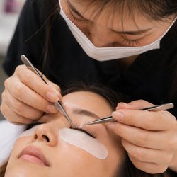 Hawaii Cosmetology Academy - Focused practice at HICA, where attention to detail is part of learning the art of esthetics.