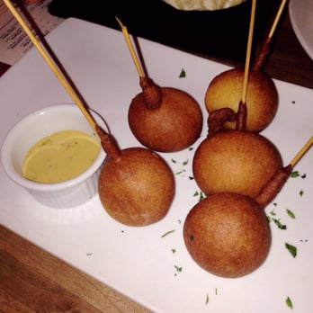 Eureka! - Lollicup corn dogs! - American Near Me - Berkeley, California