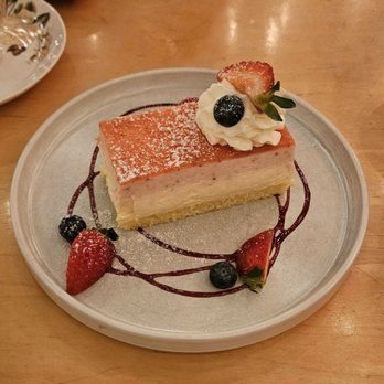 Prince Tea House - Strawberry Cheesecake - Desserts Near Me - Brooklyn, New York