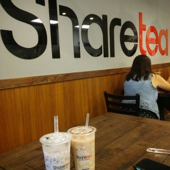 Sharetea - Taro pearl milk tea and regular milk tea. - Coffee & Tea Near Me - Fremont, California