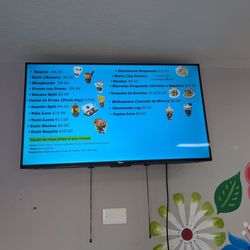 Las Floras Snacks - Menu