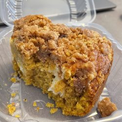 Latham Bakery - Pumpkin Cream Cheese Coffee Cake-Available in the Fall. 9/6/24