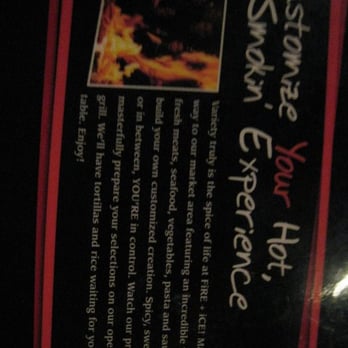 Fire + Ice - New American Near Me - Anaheim, California