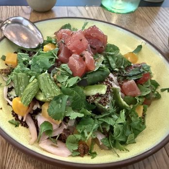 Valley Goat - Crispy Quinoa and Tuna Poke - New American Near Me - Sunnyvale, California