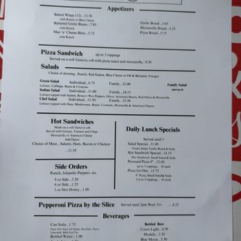 Ferroni’s Pizza - Menu 9/2025 - Pizza Near Me - Manteca, California