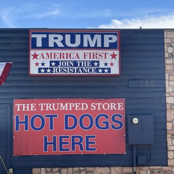 The Trumped Store & Coffee House - They sell hot dogs, coffee and all things Trump! - Department Stores Near Me - Show Low, Arizona The Trumped Store & Coffee House - They sell hot dogs, coffee and all things Trump! - Department Stores Near Me - Show Low, Arizona