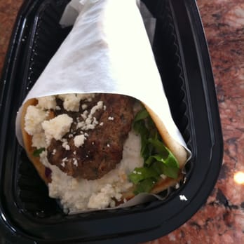 Plaka Grill - bifteki - ground lamb and beef wrapped in peta - Greek Near Me - Vienna, Virginia Plaka Grill - bifteki - ground lamb and beef wrapped in peta - Greek Near Me - Vienna, Virginia