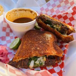 Fancy Sweets209 - Birria grilled cheese (@IslandWoodz night market) - so delicious