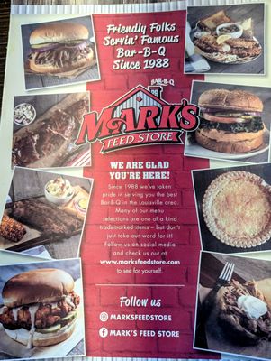 Menu photo 7 Mark's Feed Store Elizabethtown, KY Menu photo 7 Mark's Feed Store Elizabethtown, KY