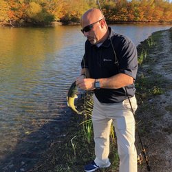 Stone Harbor Golf Club - Great fishing alongside 9 fairway