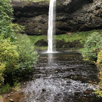 Silver Falls State Park - South Falls on Trail of Ten Falls - Hiking Near Me - Sublimity, Oregon Silver Falls State Park - South Falls on Trail of Ten Falls - Hiking Near Me - Sublimity, Oregon