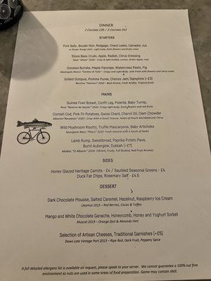 Menu photo 1 ONE ONE FOUR Teddington, XGL