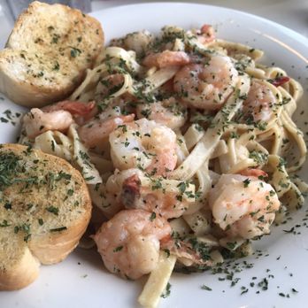 McElroy's Harbor House - The special - shrimp scampi. Too many noodles, not enough sauce. The bread was so dry I couldn't even eat it. - Seafood Near Me - Biloxi, Mississippi McElroy's Harbor House - The special - shrimp scampi. Too many noodles, not enough sauce. The bread was so dry I couldn't even eat it. - Seafood Near Me - Biloxi, Mississippi