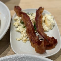 Pancake Social - Bacon and egg whites