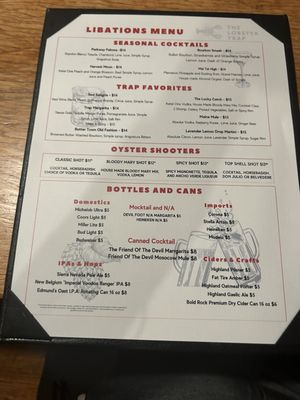 Menu photo 8 The Lobster Trap Asheville, NC Menu photo 8 The Lobster Trap Asheville, NC