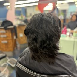 wolfcut done by Lu wolfcut done by Lu
