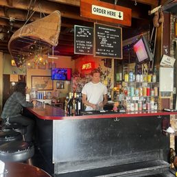 The bar The bar