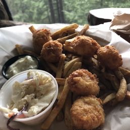 Fried scallop platter Fried scallop platter