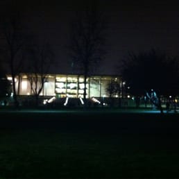 The Oviatt Library is so pretty at night The Oviatt Library is so pretty at night