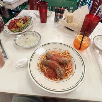 Mandola’s Italian Kitchen - Salmon and Spaghetti with Sausage - Italian Near Me - Odessa, Florida Mandola’s Italian Kitchen - Salmon and Spaghetti with Sausage - Italian Near Me - Odessa, Florida