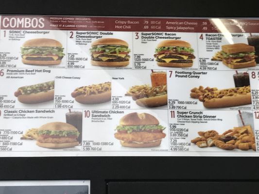Menu photo 5 Sonic Drive-In Trussville, AL