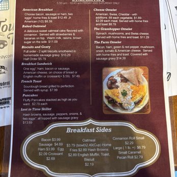 Lost In Time - Breakfast menu - Specialty Food Near Me - Fairbury, Illinois