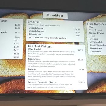 Bagels R Us - MENU BOARD - Bagels Near Me - Jacksonville, Florida