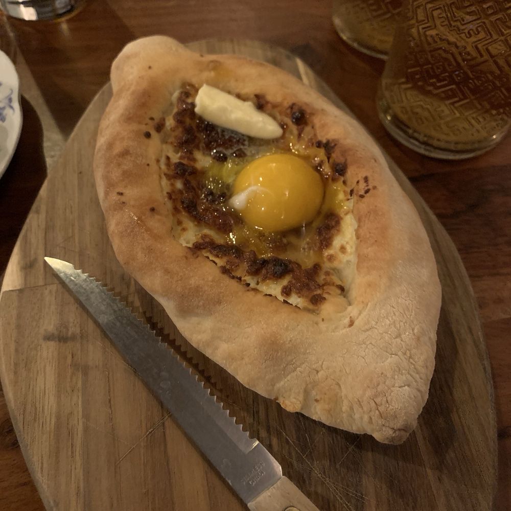 Adjaruli khachapuri