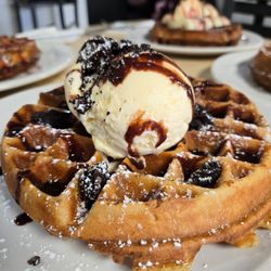 Cookies & Cream waffle