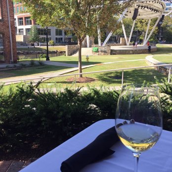 Larkin's - Our view from patio seating - Steakhouses Near Me - Greenville, South Carolina Larkin's - Our view from patio seating - Steakhouses Near Me - Greenville, South Carolina
