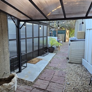Tiki's Handyman Services - Lights hung on pergola added a nice homey feel. - Handyman Near Me Tiki's Handyman Services - Lights hung on pergola added a nice homey feel. - Handyman Near Me