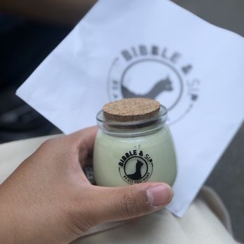 Bibble & Sip - Matcha Italian Pudding - Coffee & Tea Near Me - New York, New York