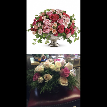 Flowers by Pam - Deluxe flowers that I ordered vs. flowers received. Very dissapointed - Florists Near Me - Lynn Haven, Florida