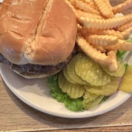 Double cheeseburger with extra pickles! Double cheeseburger with extra pickles!