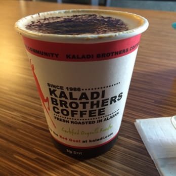 Kaladi Brothers Coffee - Skinny 8oz latte - Coffee & Tea Near Me - Anchorage, Alaska