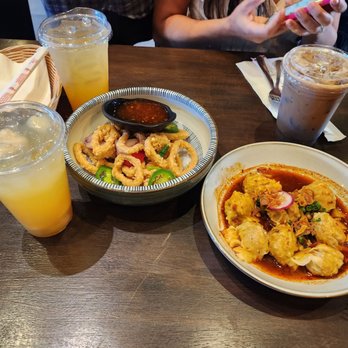 OMELI Kitchen - Calamari and chili wontons - Vietnamese Near Me - Fullerton, California OMELI Kitchen - Calamari and chili wontons - Vietnamese Near Me - Fullerton, California
