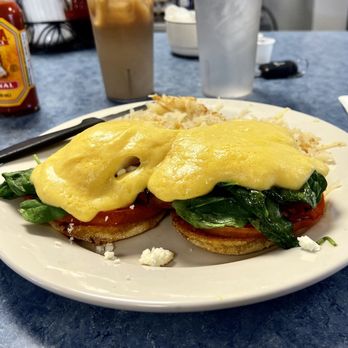 Stephy's Kitchen - Blackstone Benedict with spinach! - Breakfast & Brunch Near Me - Beverly, Massachusetts