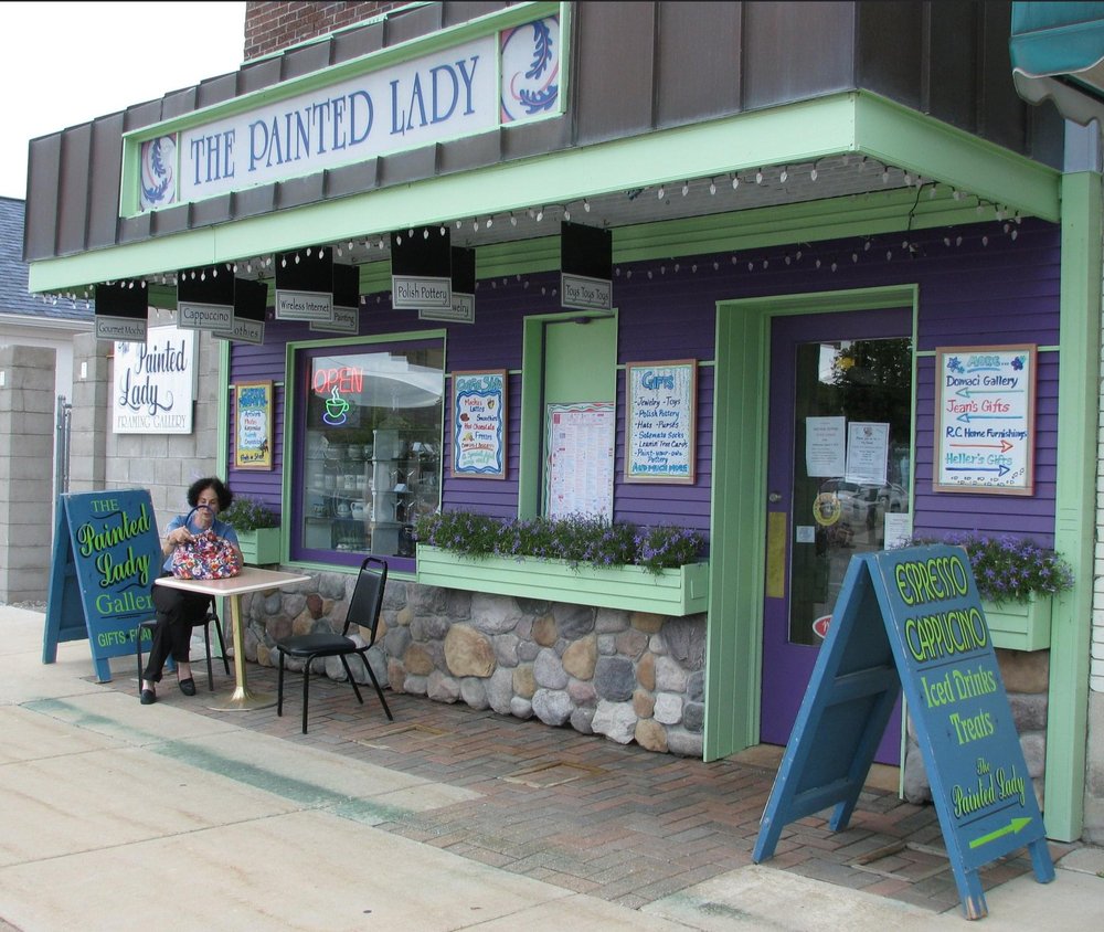 The Painted Lady Cafe Logo