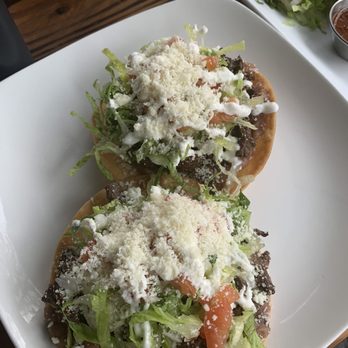Angela's Cuisine - Tostadas de steak - Mexican Near Me - Bronx, New York Angela's Cuisine - Tostadas de steak - Mexican Near Me - Bronx, New York