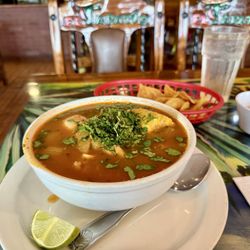 El Tapatio - Sopa de Pollo- spectacular chicken soup