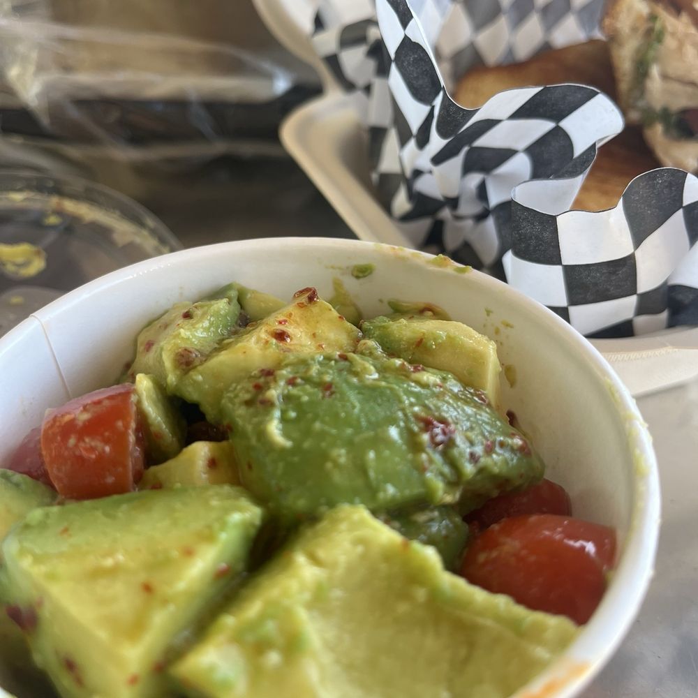 Black Rabbit Cafe - Avocado & cherry tomato salad Cherry Tomato & Avocado Salad - Sandwiches Near Me - Los Angeles, California