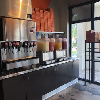 Blaze Pizza - Drink area - Pizza Near Me - Jupiter, Florida