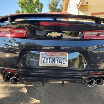 Babes Mufflers - Borla Atak Quad Axle Backs, X-pipe, resonator delete & new rear diffuser. - Auto Repair Near Me - San Jose, California