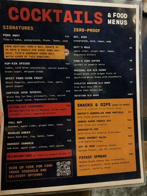 Menu photo 2 Park-9 Dog Bar Everett, MA Menu photo 2 Park-9 Dog Bar Everett, MA
